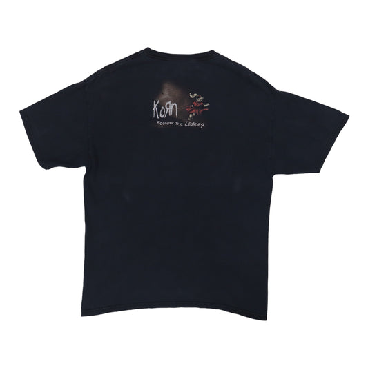 1998 Korn Follow The Leader Shirt Back
