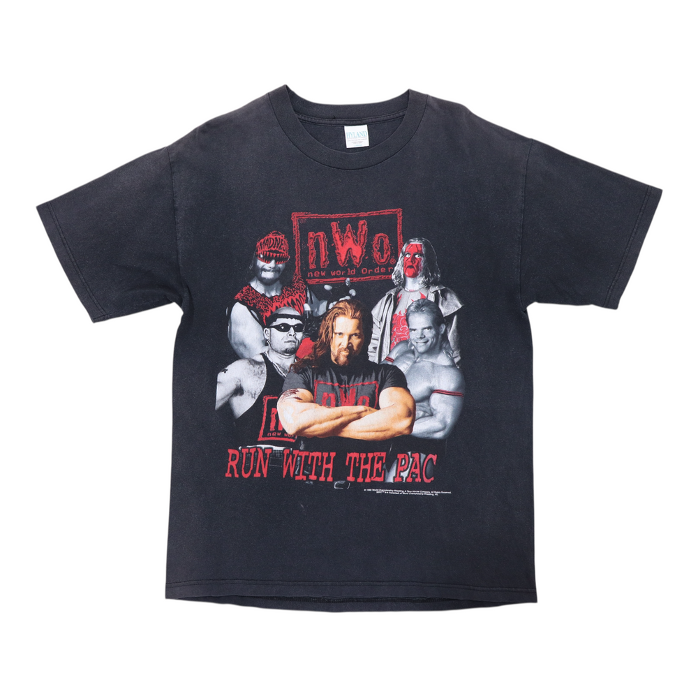 1998 NWO Run With The Pac WCW Shirt