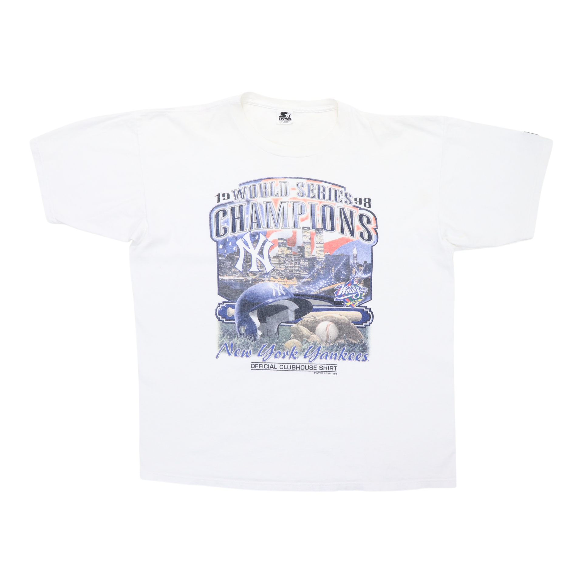 1998 New York Yankees World Series Champions Shirt | Authentic 