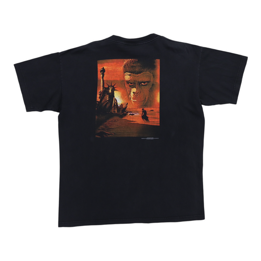 1998 Planet Of The Apes Movie Promo Shirt Back
