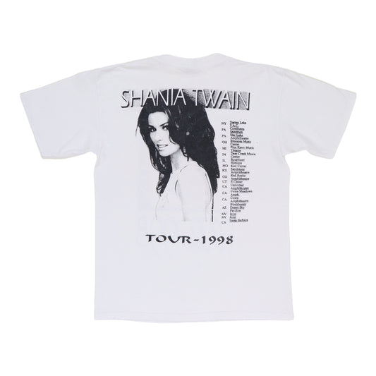 1998 Shania Twain Tour Shirt Back