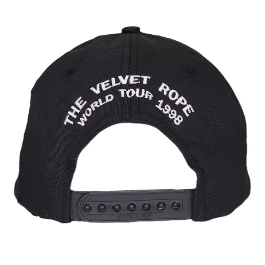 1998 Janet Jackson Velvet Rope Tour Hat Back