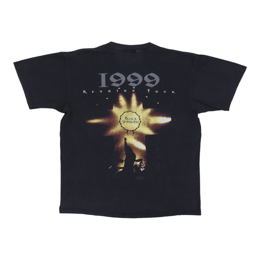 1999 Black Sabbath Reunion Tour Shirt Back