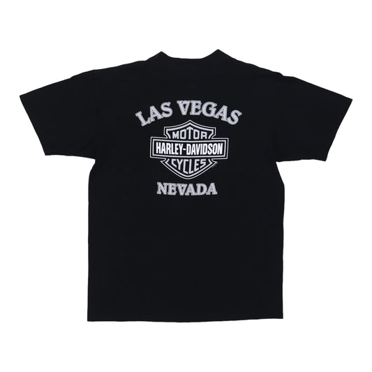 1999 Harley Davidson Las Vegas Nevada Shirt Back