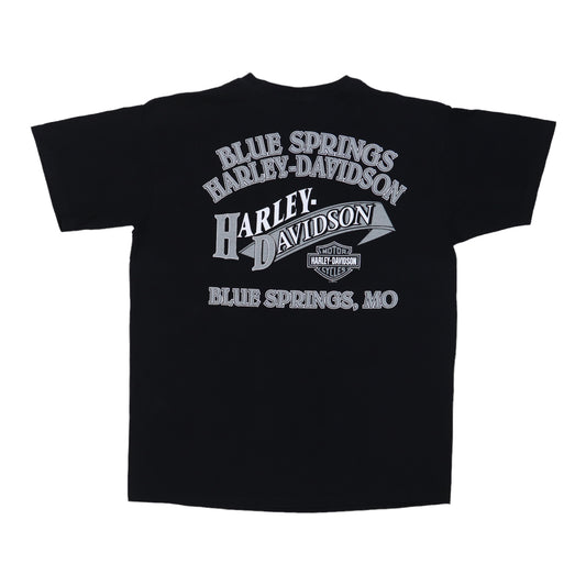 1999 Harley Davidson Midnight Rider Shirt Back