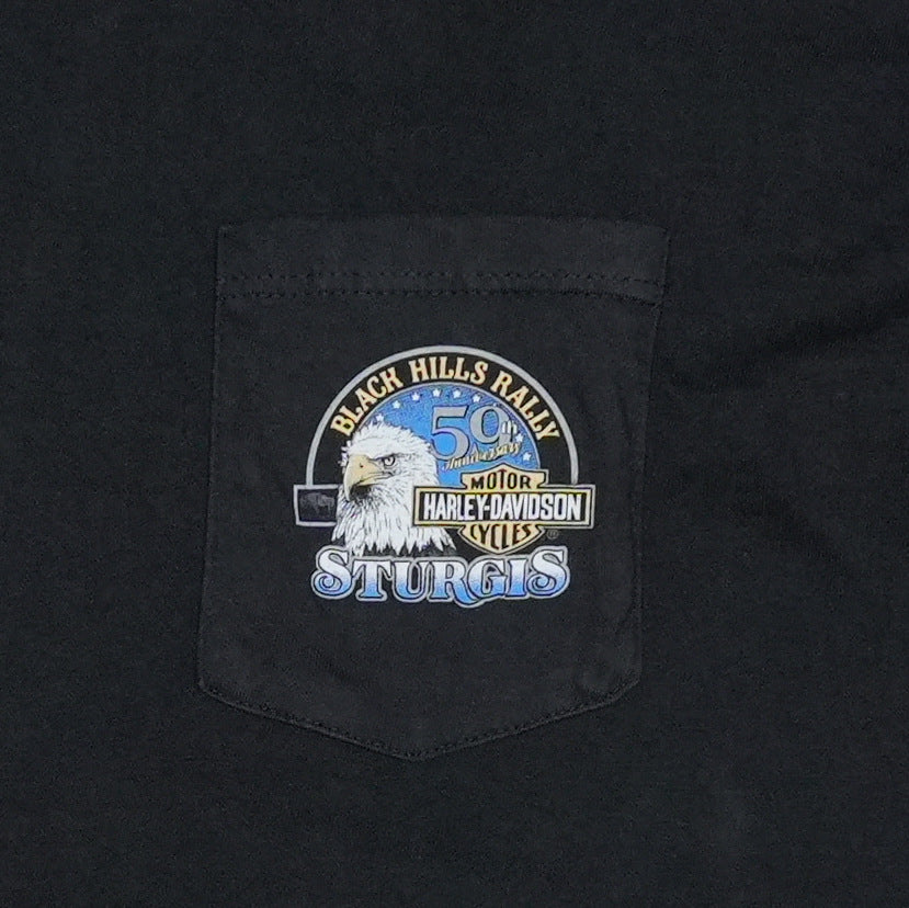 1999 Harley Davidson Sturgis Black Hills Rally Shirt