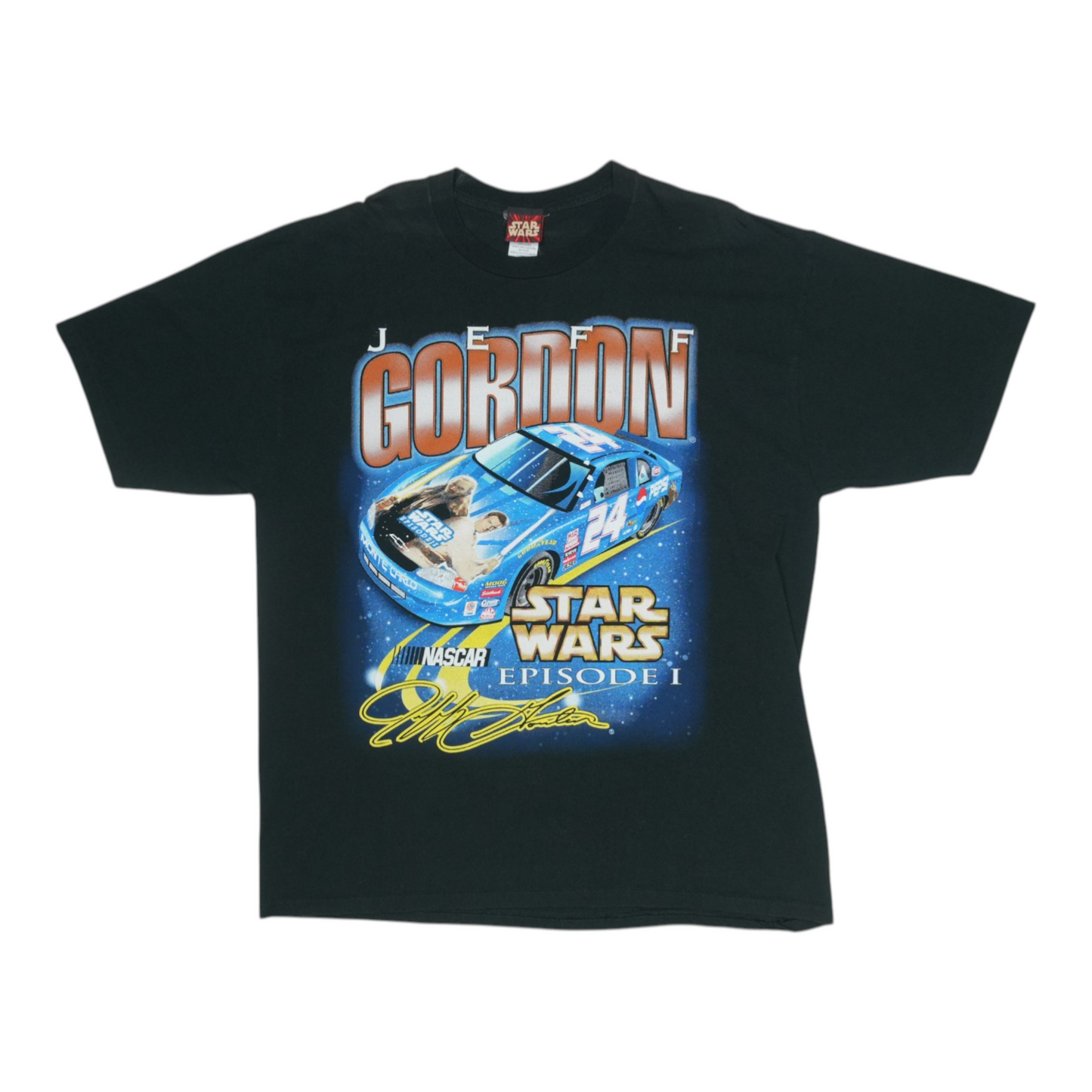 1999 Jeff Gordon NASCAR Star Wars Shirt