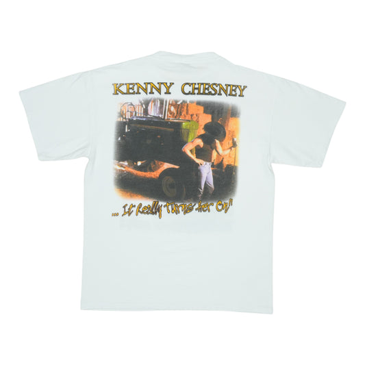1999 Kenny Chesney She Thinks My Tractor's Sexy Shirt Back