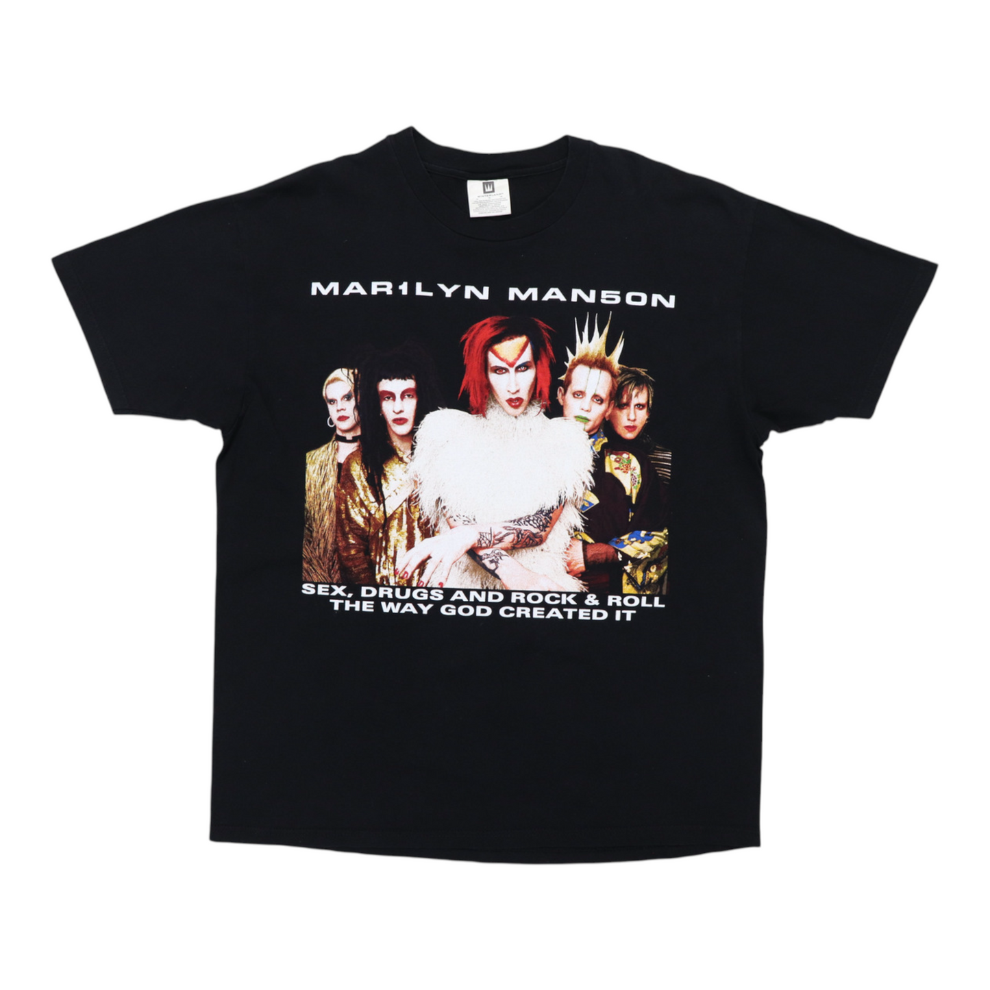 1999 Marilyn Manson Rock Is Dead Tour Shirt