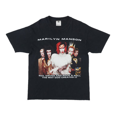 1999 Marilyn Manson Rock Is Dead Tour Shirt