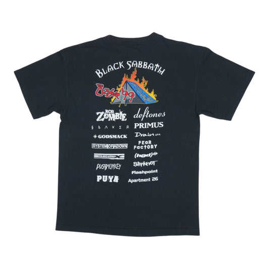 1999 Ozzy Osbourne Ozzfest Shirt Back