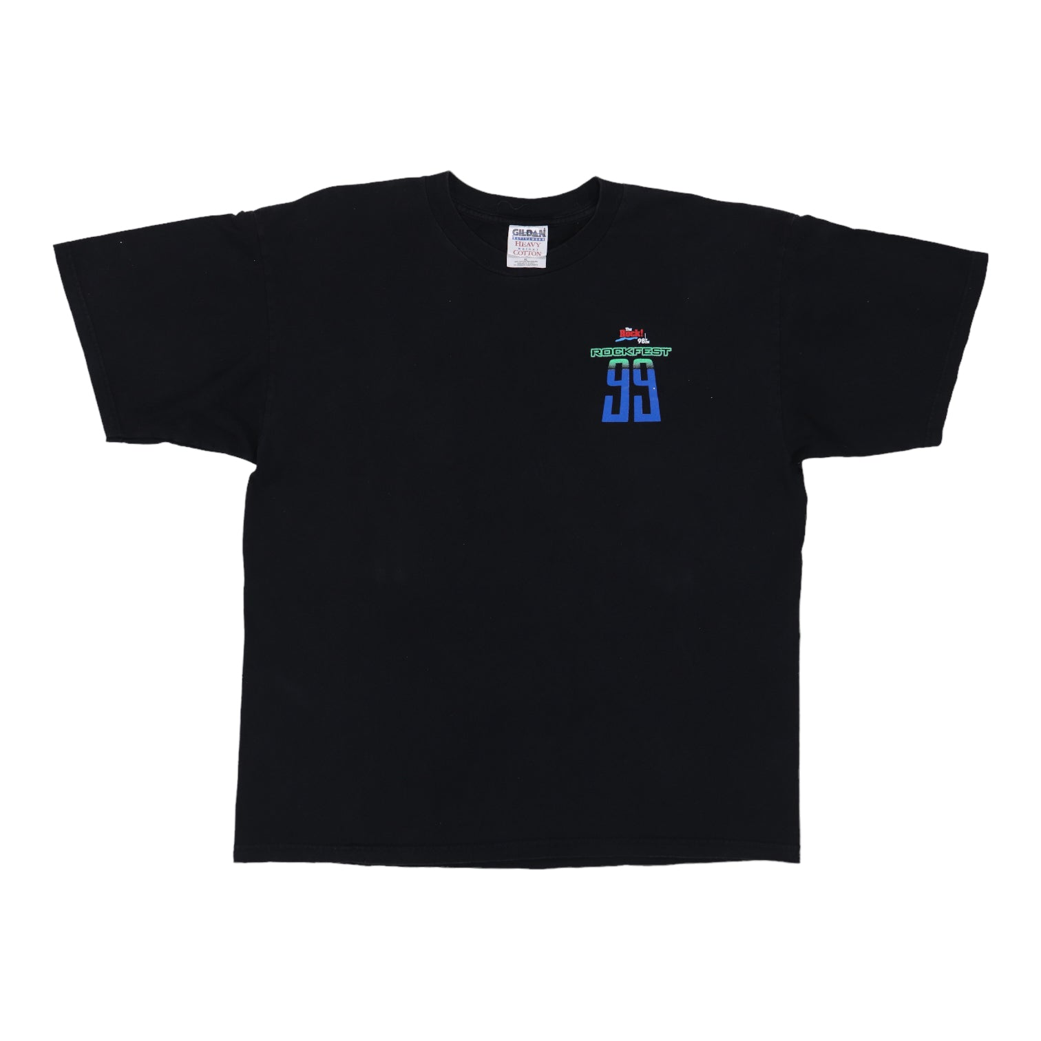 1999 Rockfest Kansas City 98.9 The Rock Concert Shirt | Authentic
