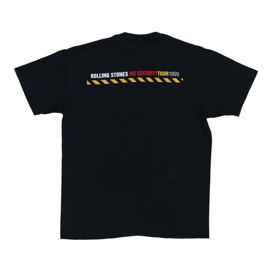 1999 Rolling Stones No Security Tour Shirt Back