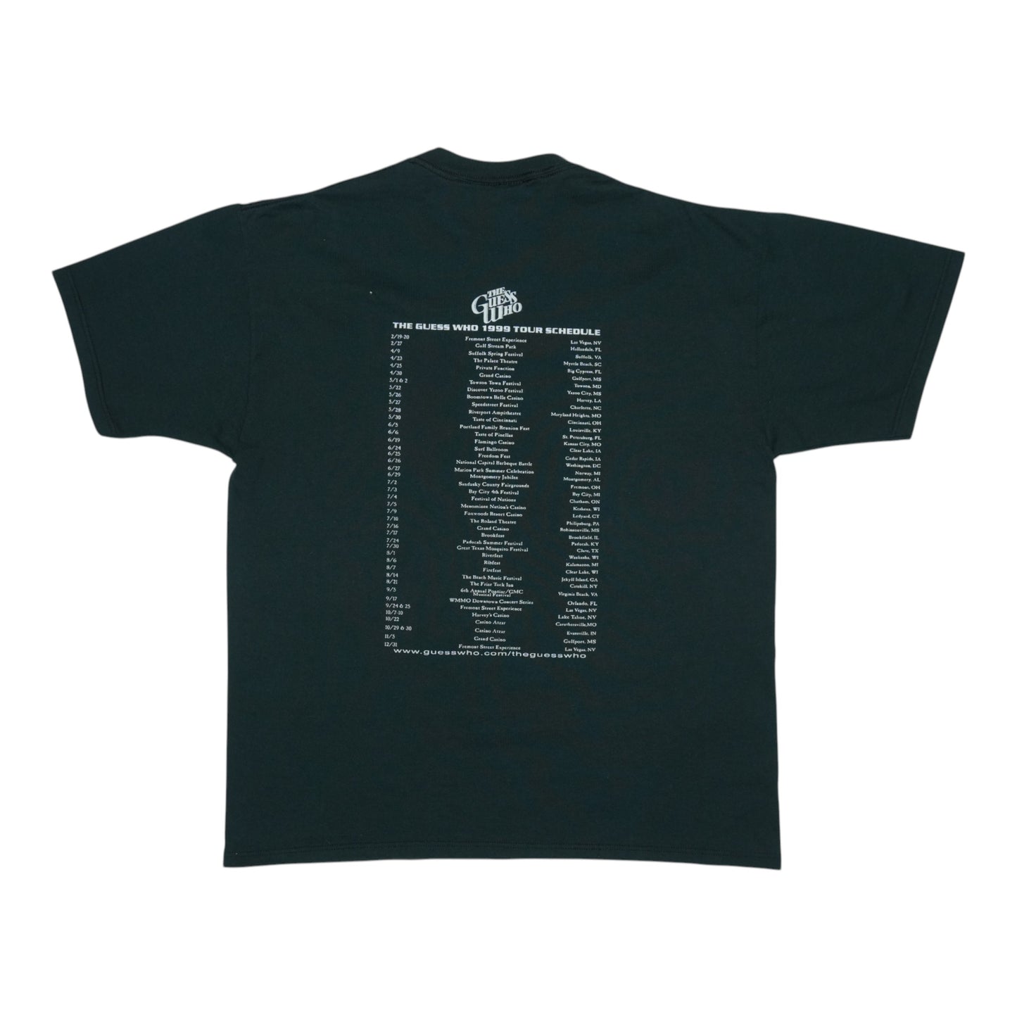 1999 The Guess Who Tour Shirt