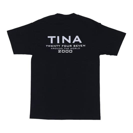 1999 Tina Turner 24 7 World Tour Shirt Back
