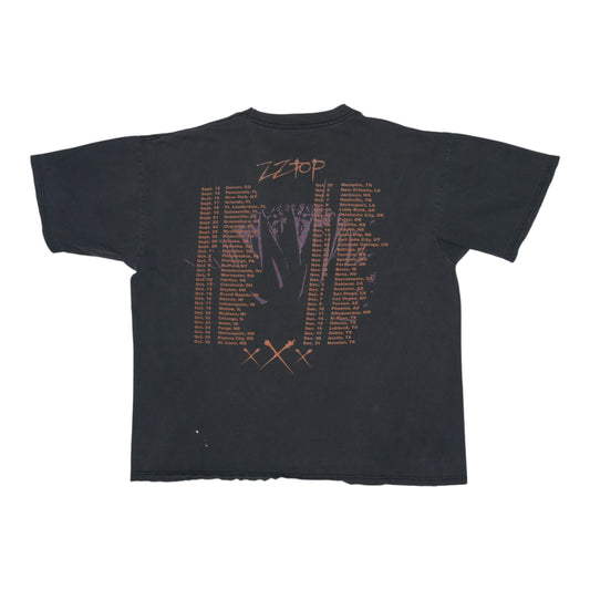 1999 ZZ Top XXX Tour Shirt Back