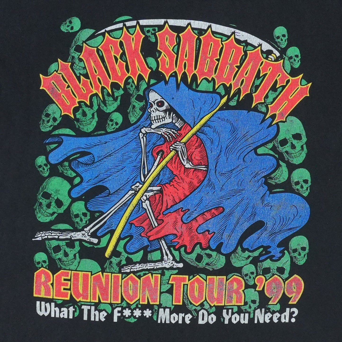 1999 Black Sabbath Reunion Tour Shirt