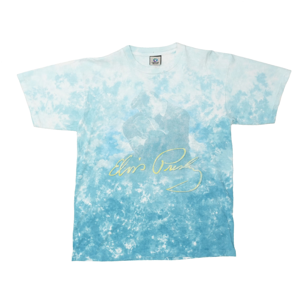 1999 Elvis Presley Liquid Blue Shirt