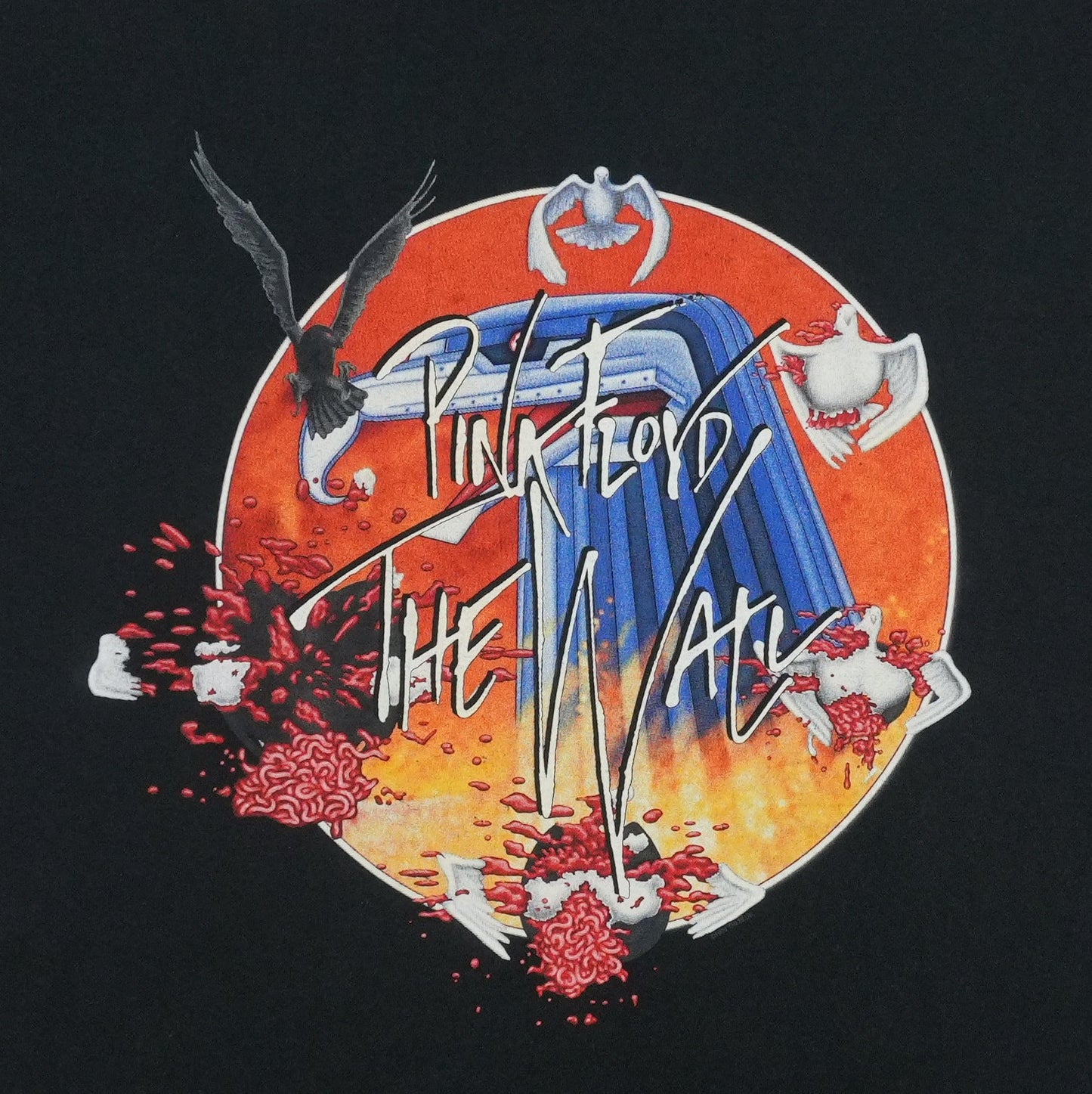 1999 Pink Floyd The Wall Long Sleeve Shirt Detail 2