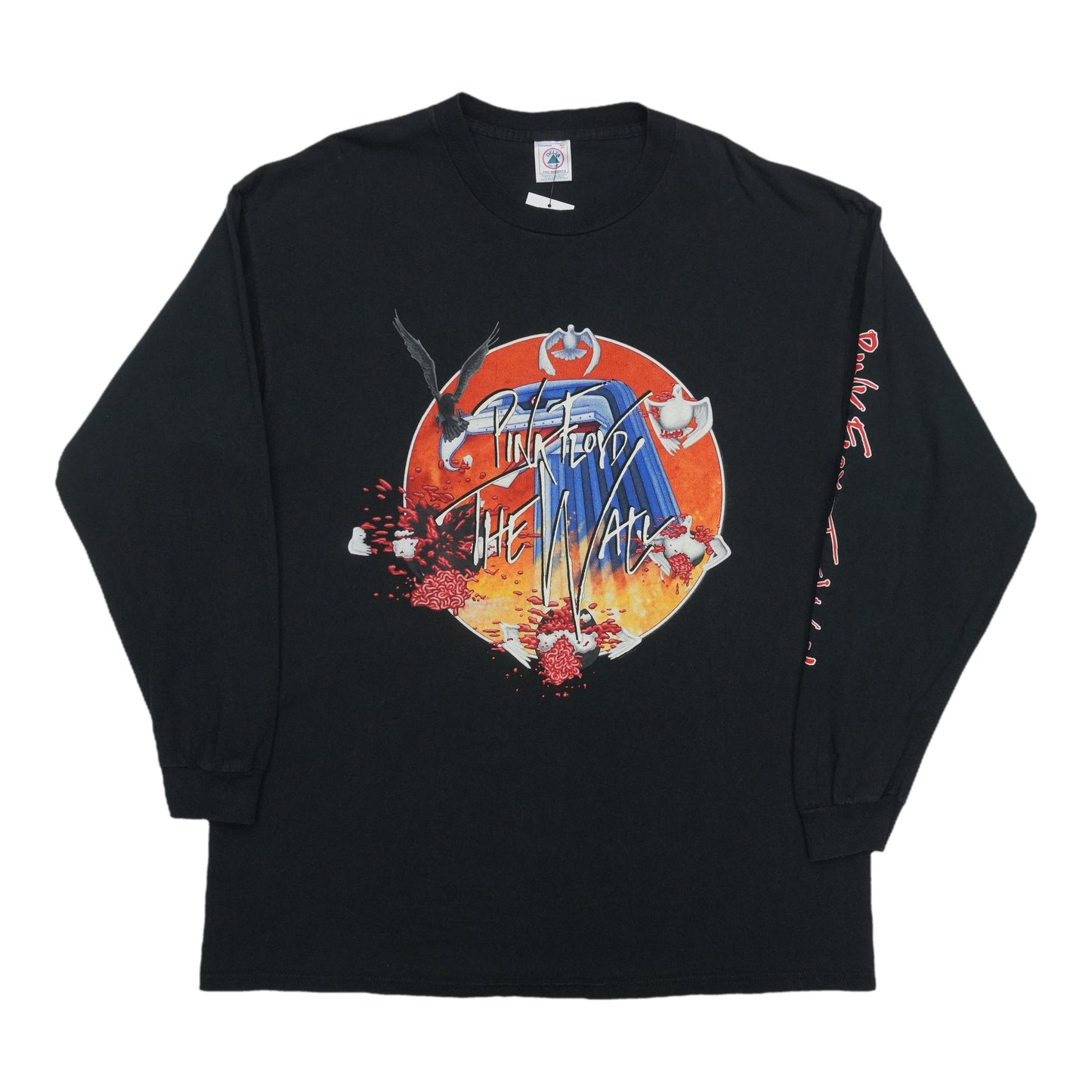 1999 Pink Floyd The Wall Long Sleeve Shirt Front