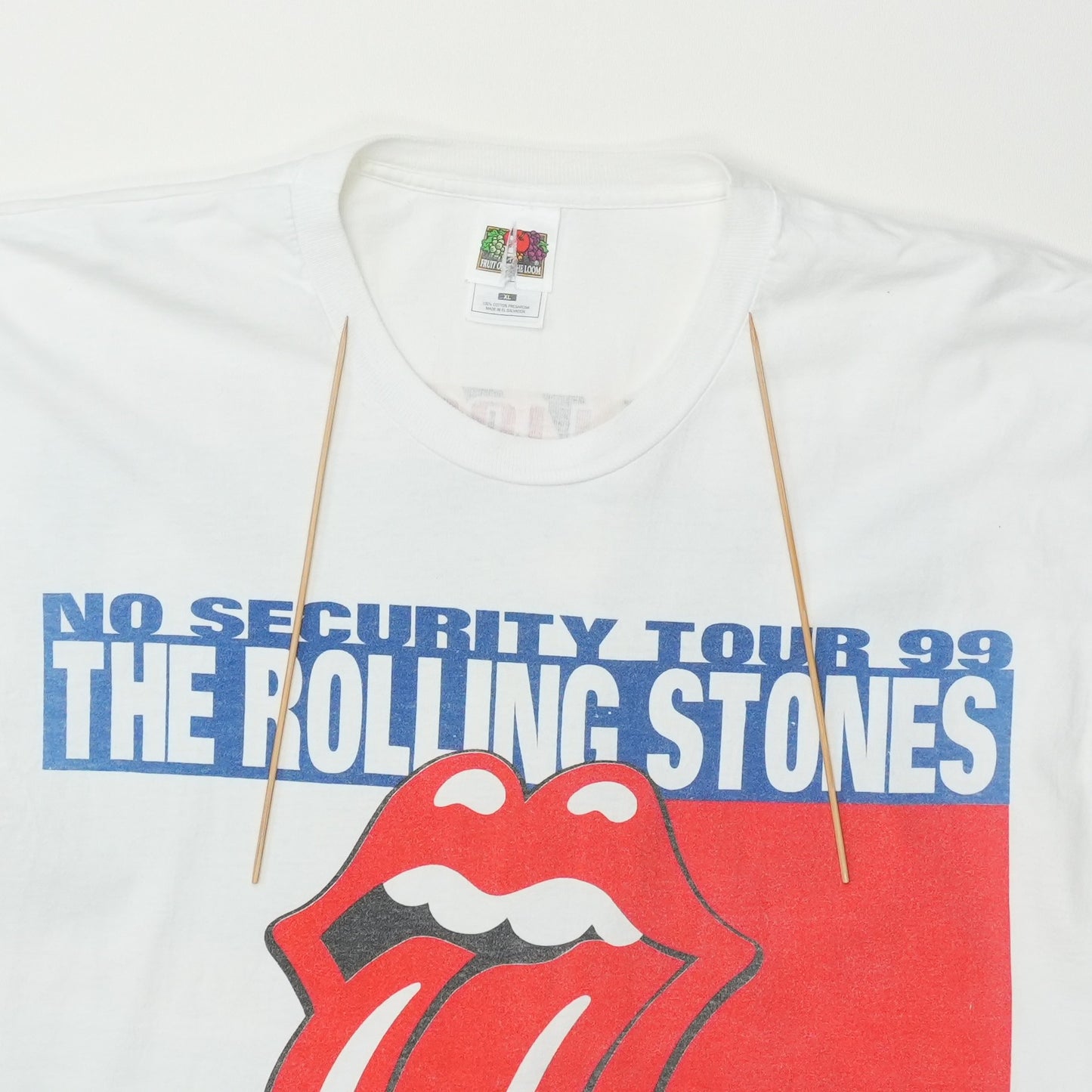 1999 The Rolling Stones No Security Tour Shirt