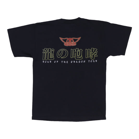 1999 Aerosmith New Years Eve Concert Shirt Back