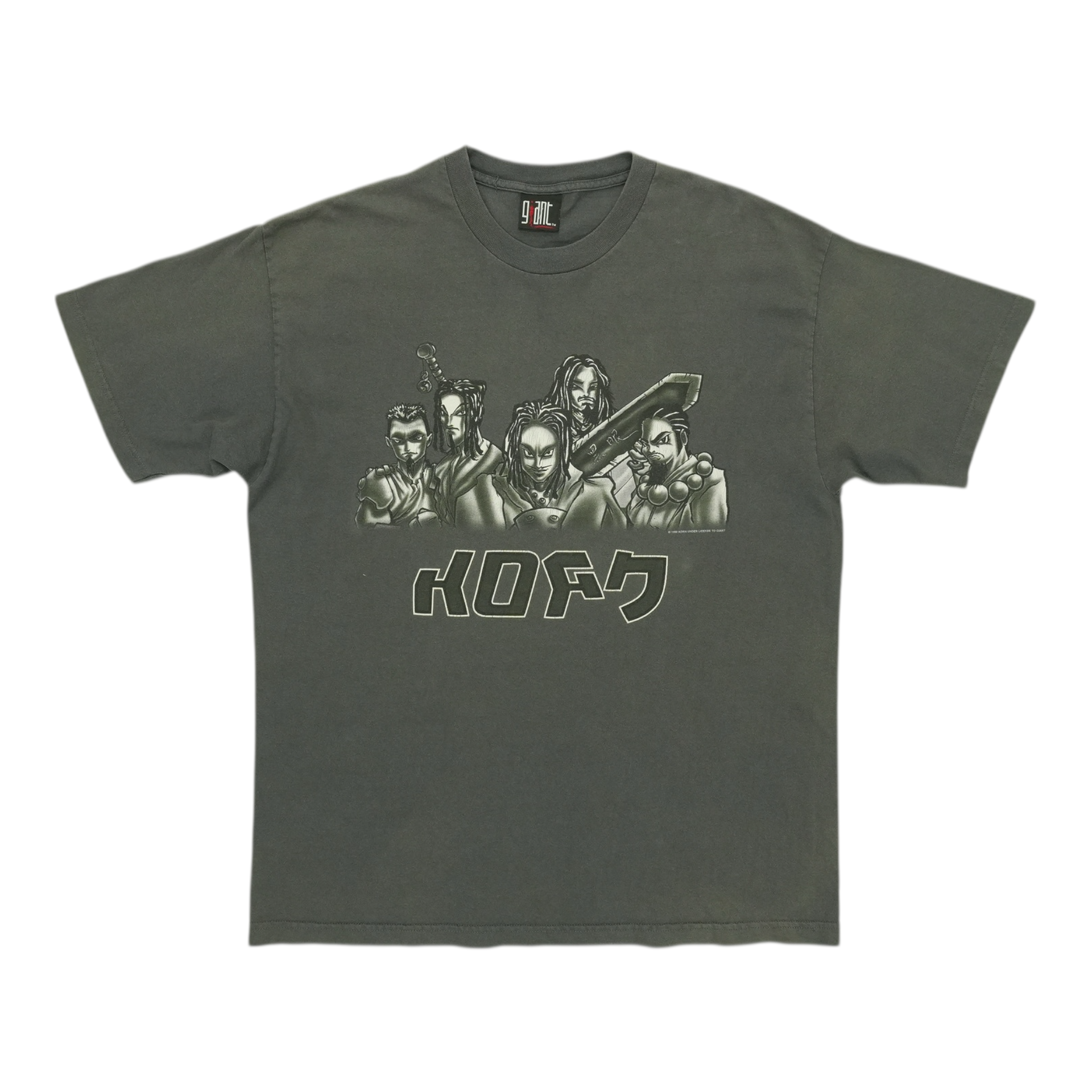 1999 Korn Anime Shirt | Authentic Vintage Tee – WyCo Vintage