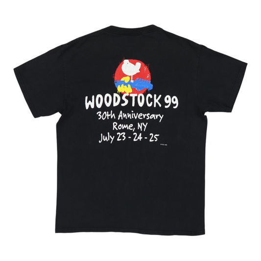 1999 Woodstock Concert Shirt Back