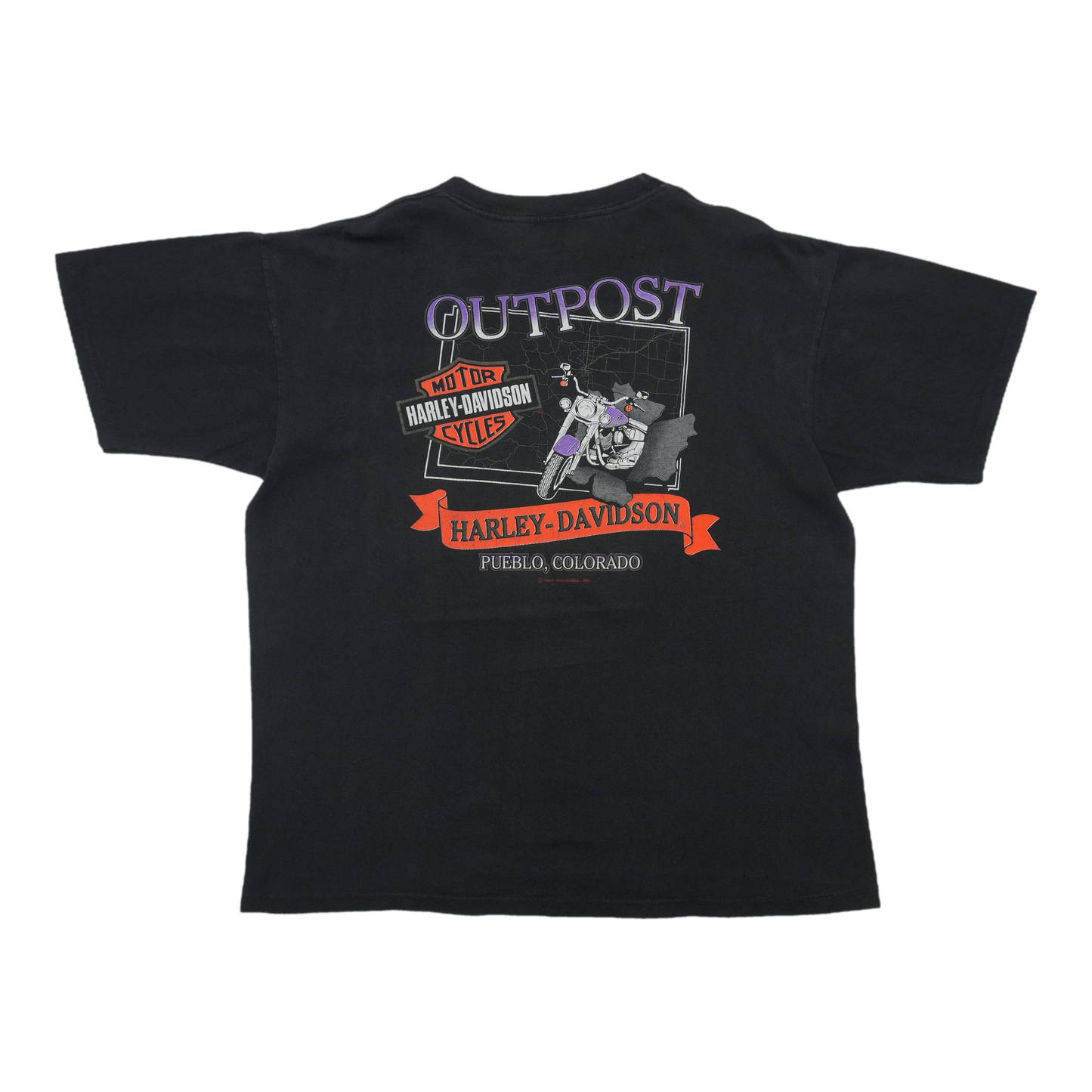 1993 Harley Davidson Eagle V Graphic ShirtBack