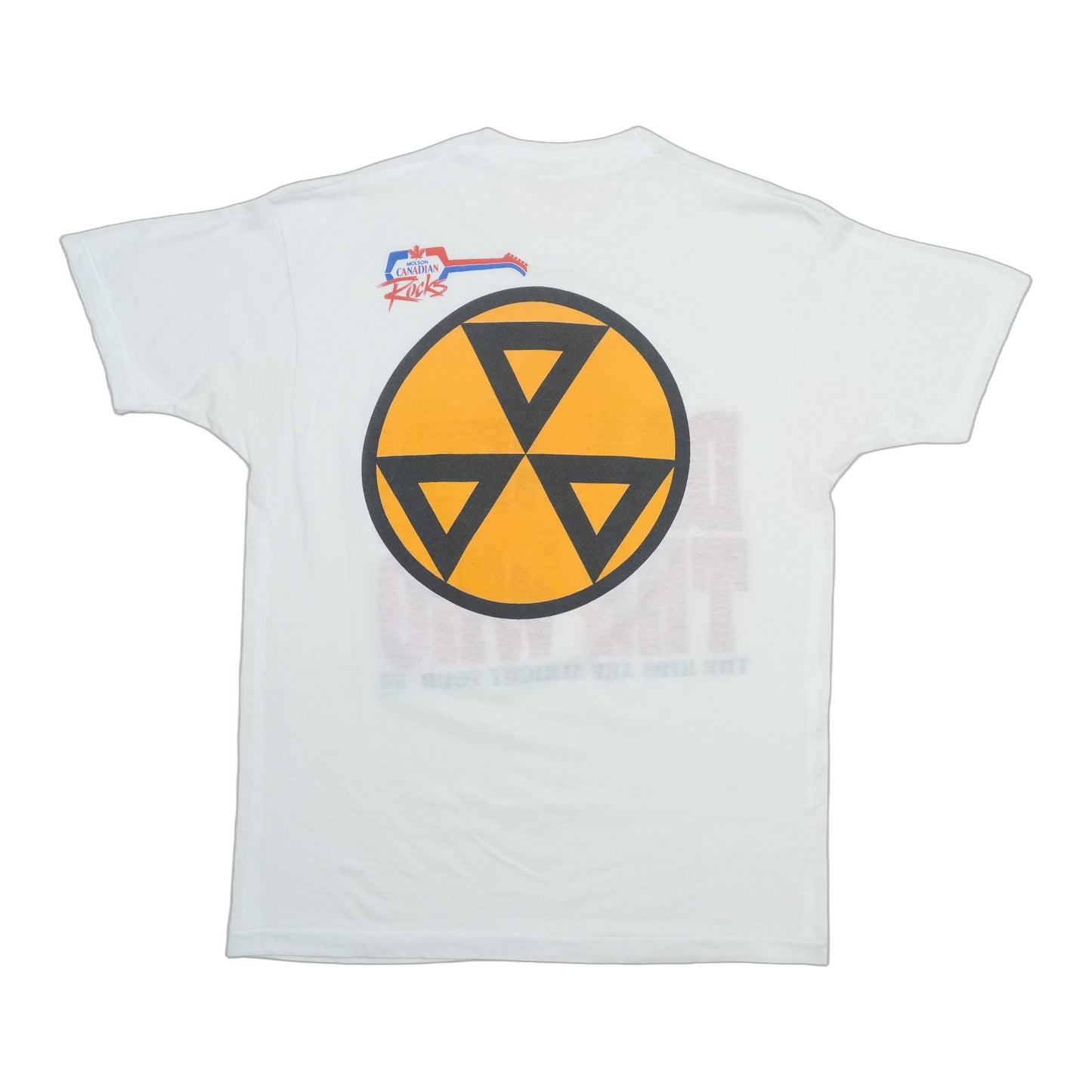 1989 The Who The Kids Are Alright Tour Shirt Back