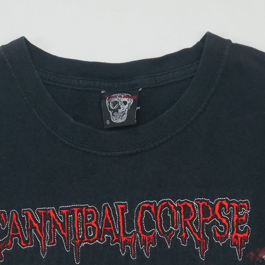 2000s Cannibal Corpse Evisceration Plague Shirt Tag