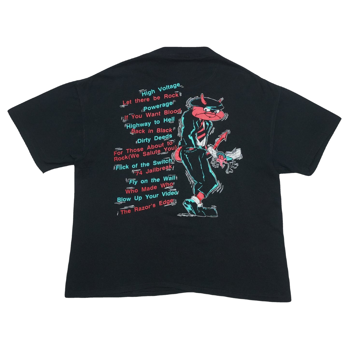 1990 ACDC The Razors Edge Shirt
