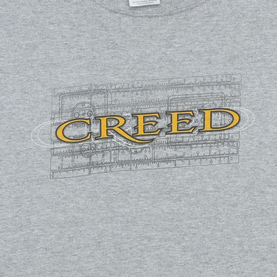 2003 Creed Weathered World Tour Long Sleeve Shirt Front Graphic