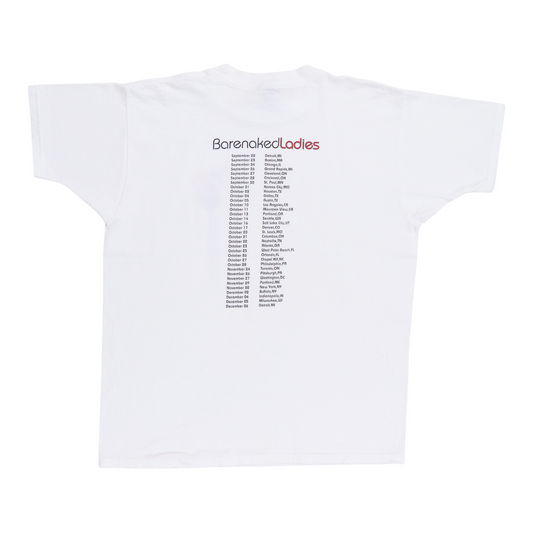 2000 Barenaked Ladies Tour Shirt Back