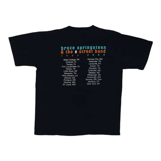 2000 Bruce Springsteen Tour Shirt Back