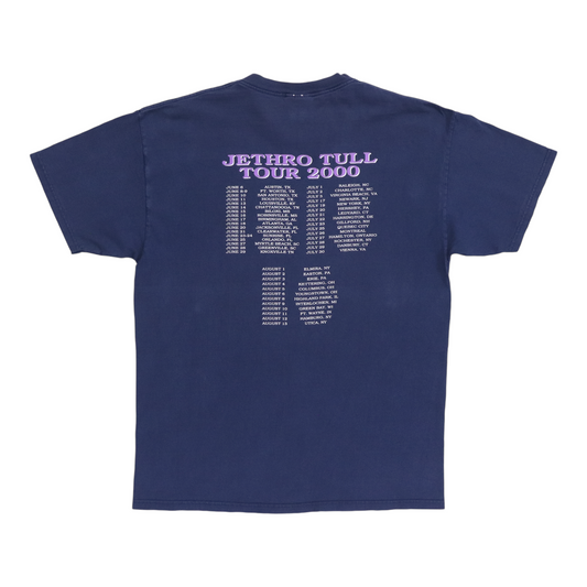 2000 Jethro Tull Leg To Stand On Shirt Back