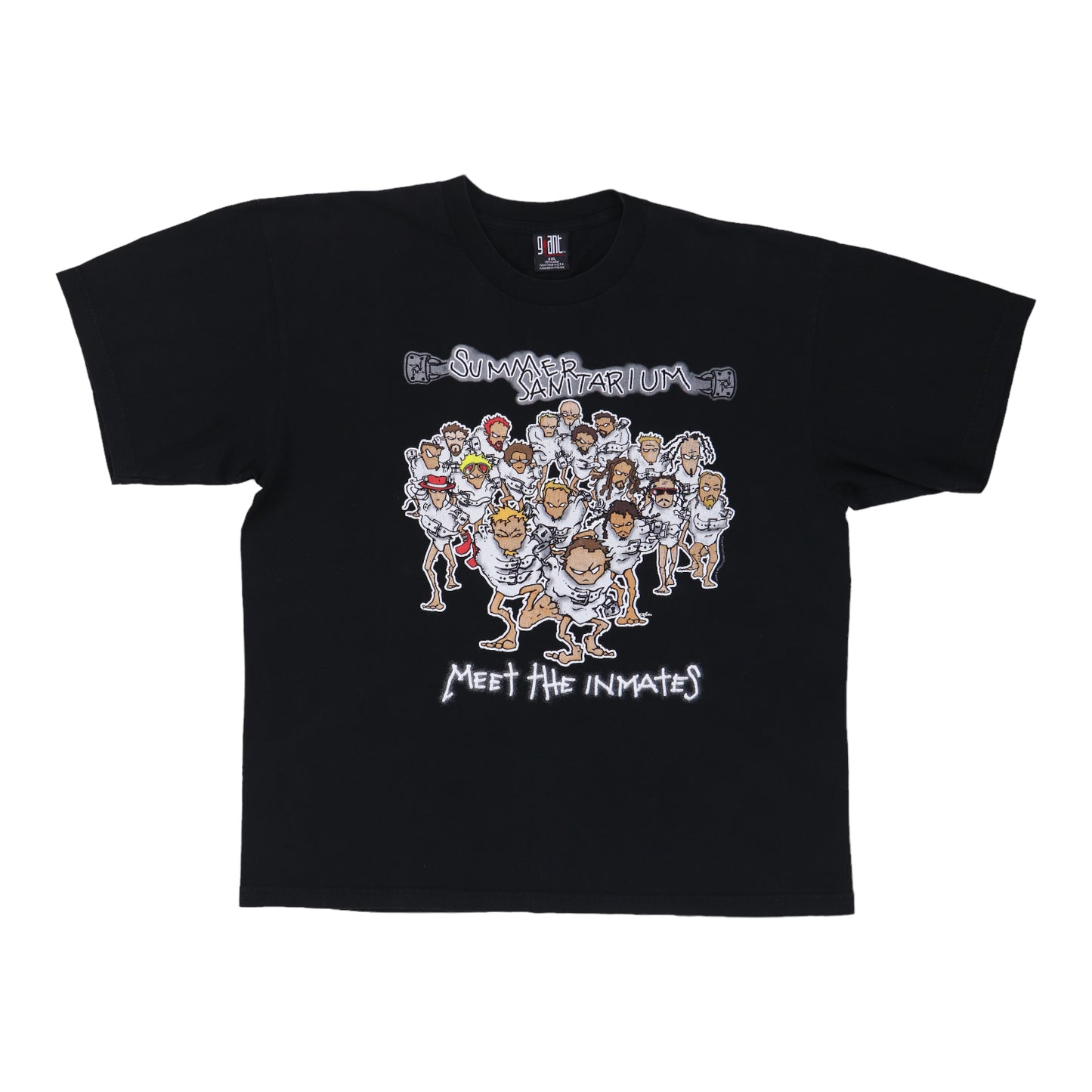 2000 Metallica Summer Sanitarium Tour Shirt