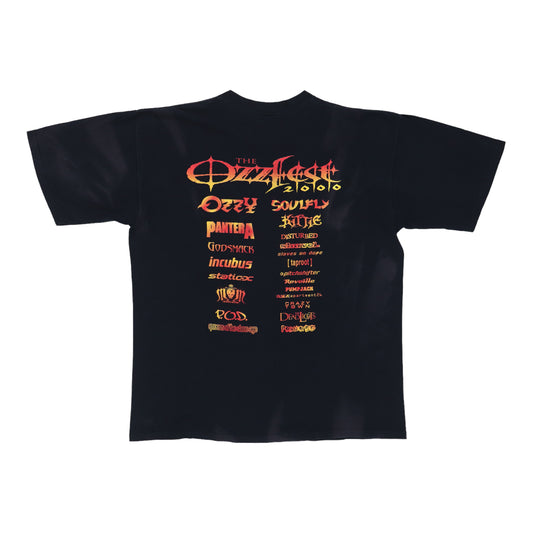 2000 Ozzfest Ozzy Osbourne Tour Shirt Back