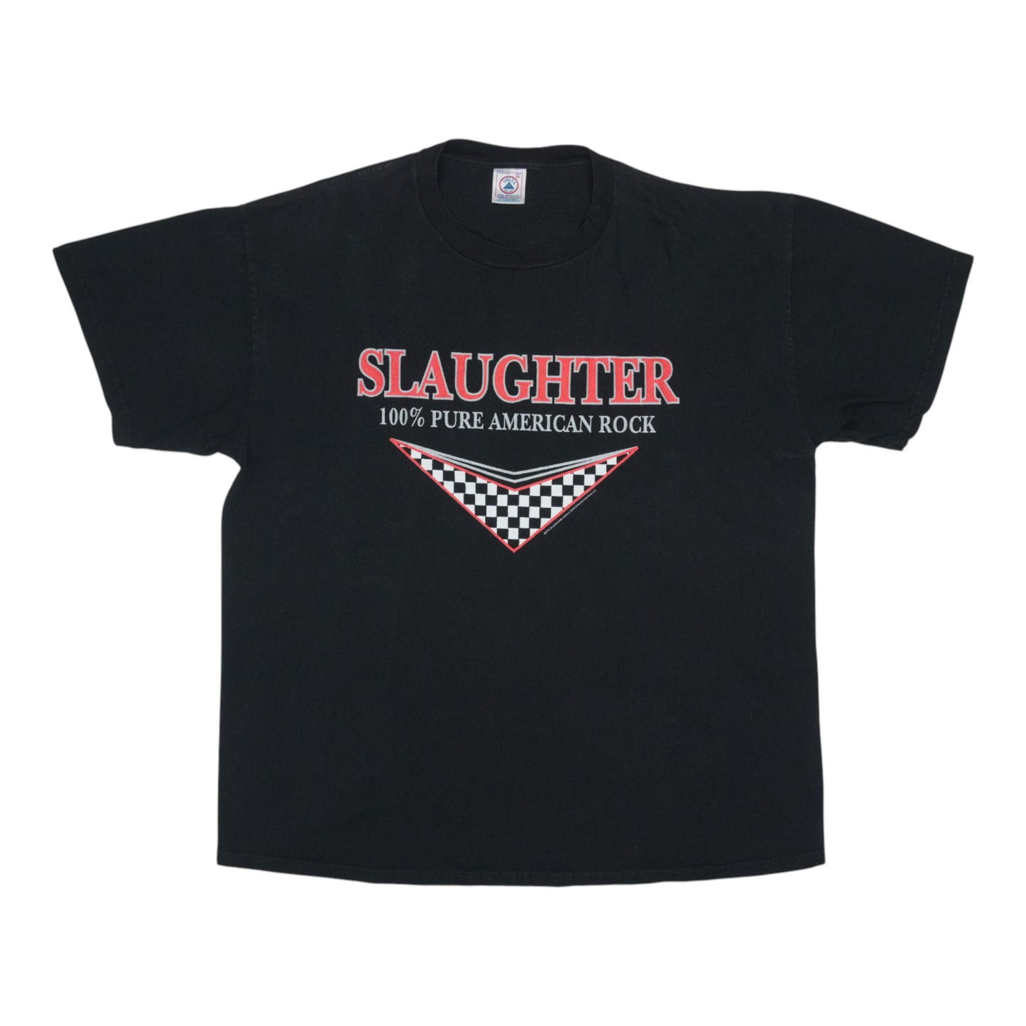 2000 Slaughter Pure American Rock Tour Shirt