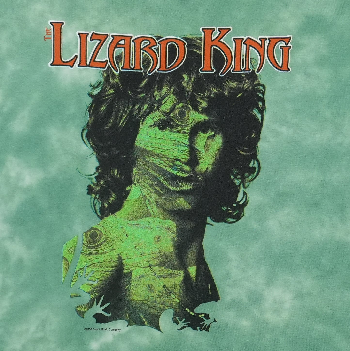 2000 The Doors Lizard King Shirt Detail 1