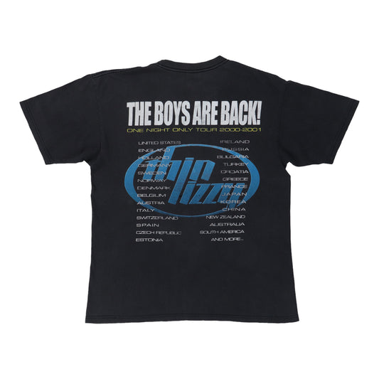 2000 Thin Lizzy The Boys Are Back Concert Shirt Back