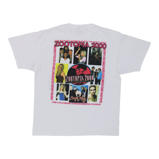 2000 Zootopia Music Festival Shirt Back