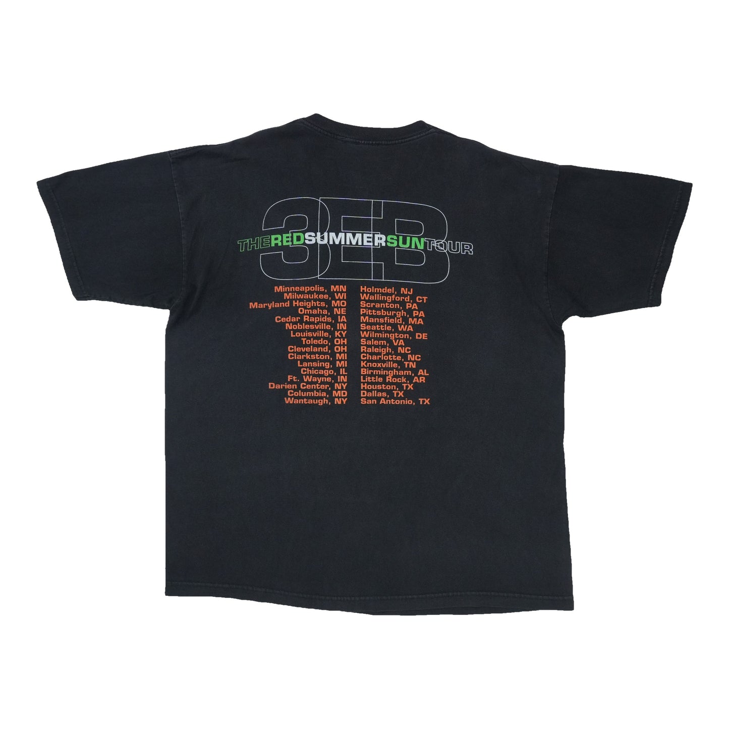 2000 Third Eye Blind Red Summer Sun Tour Shirt