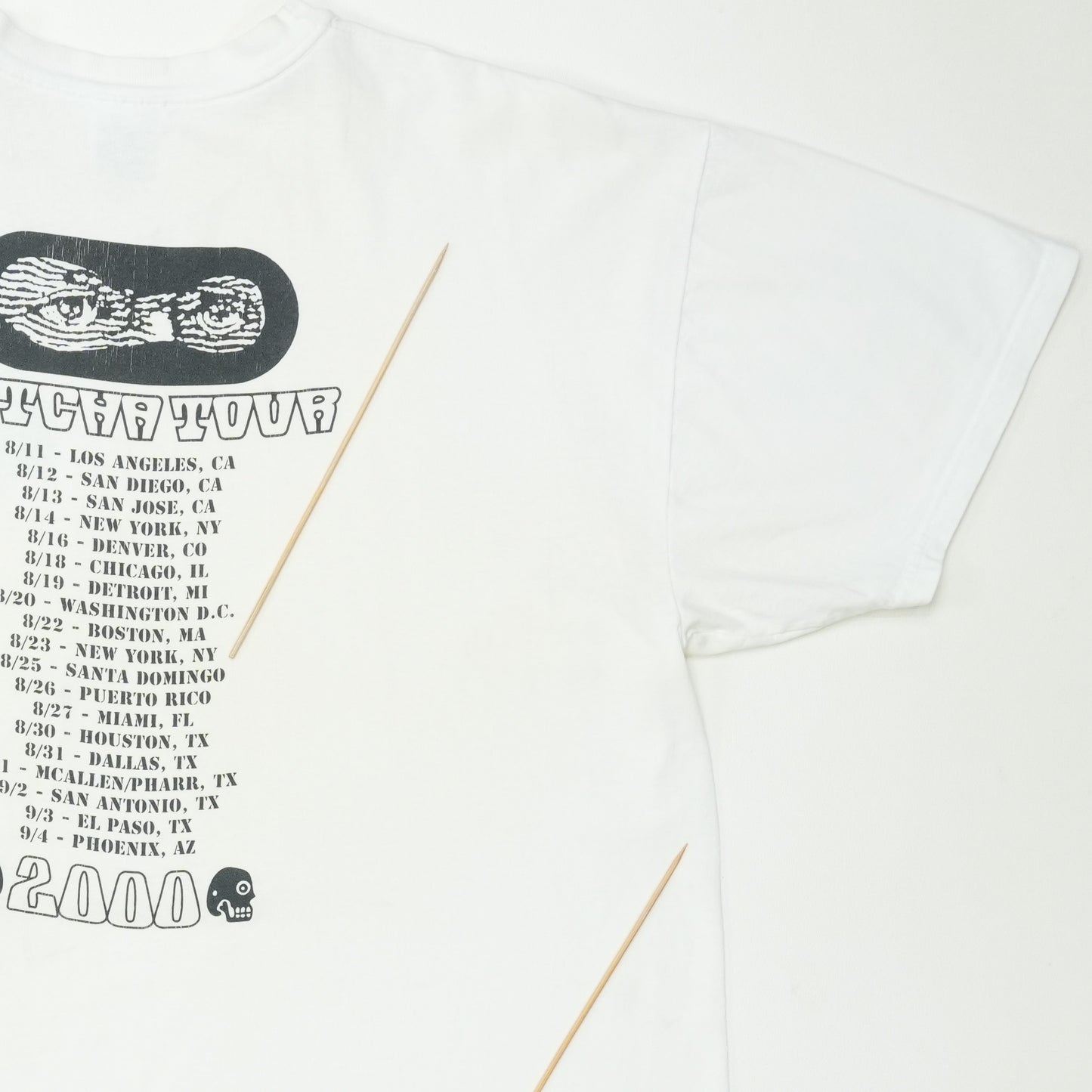 2000 Watcha Tour Panic Tour Crew Shirt