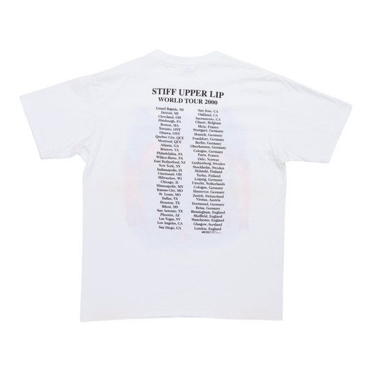 2000 ACDC Stiff Upper Lip Tour Shirt Back