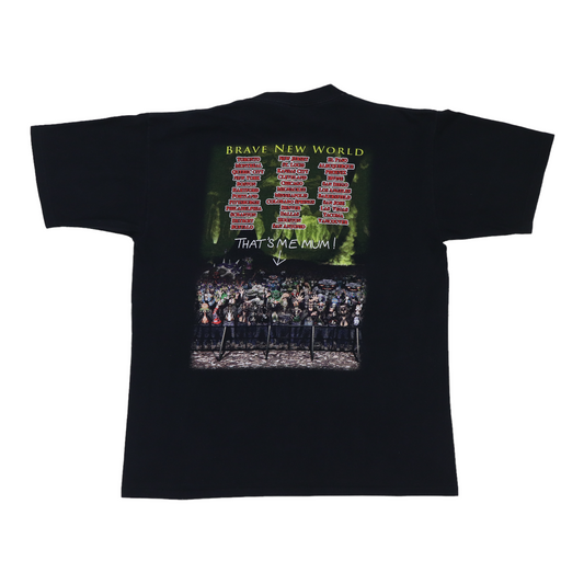 2000 Iron Maiden Brave New World Tour Shirt Back
