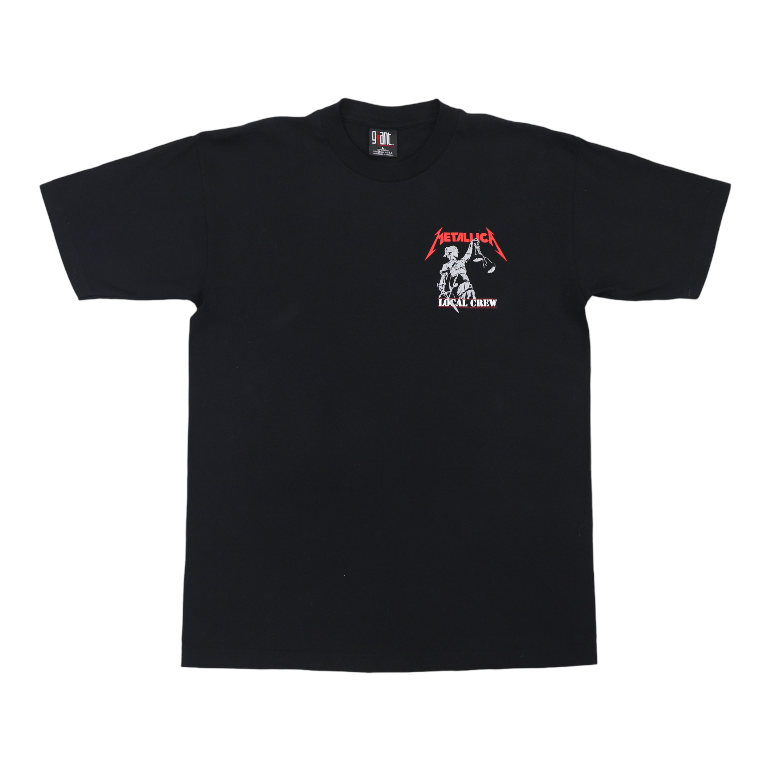 Urban Backwoods T-shirt Uomo The Big Black Vintage Recycle Logo II – 100% Cotone, Regular Fit, Taglie S-XXXXXL