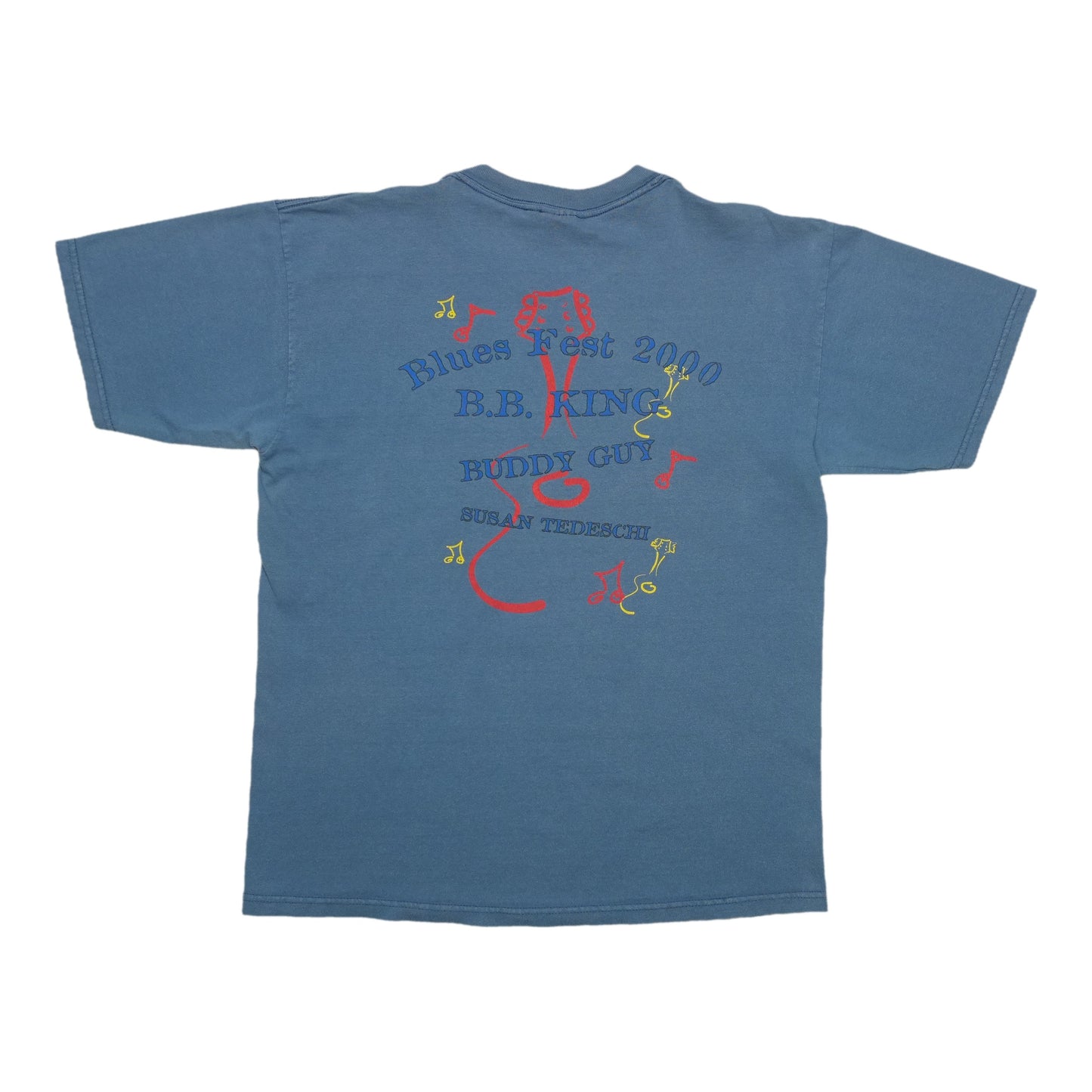 2000 B.B. King Blues Fest Shirt Back