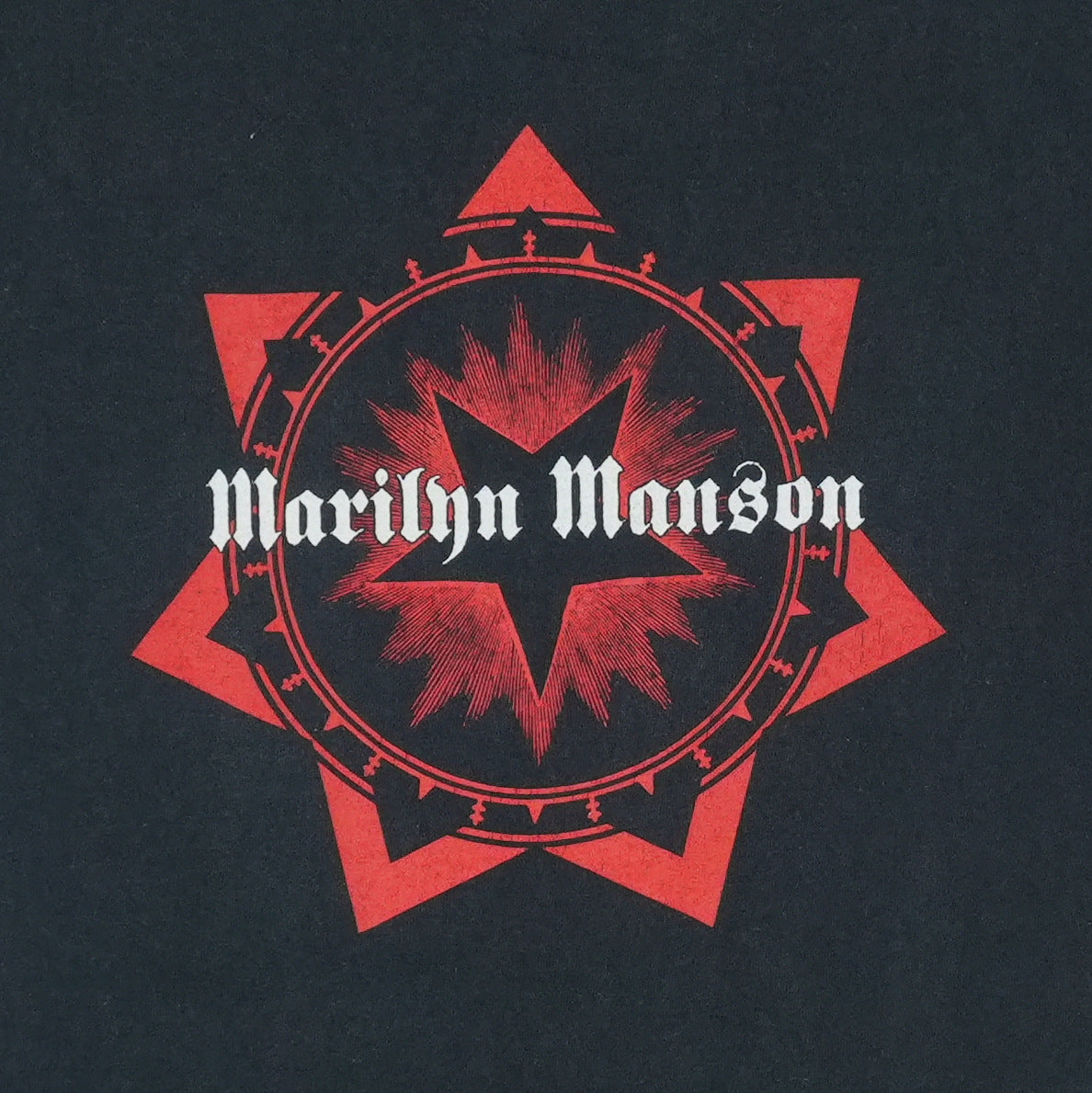 2000s Marilyn Manson Seek Destruction Shirt