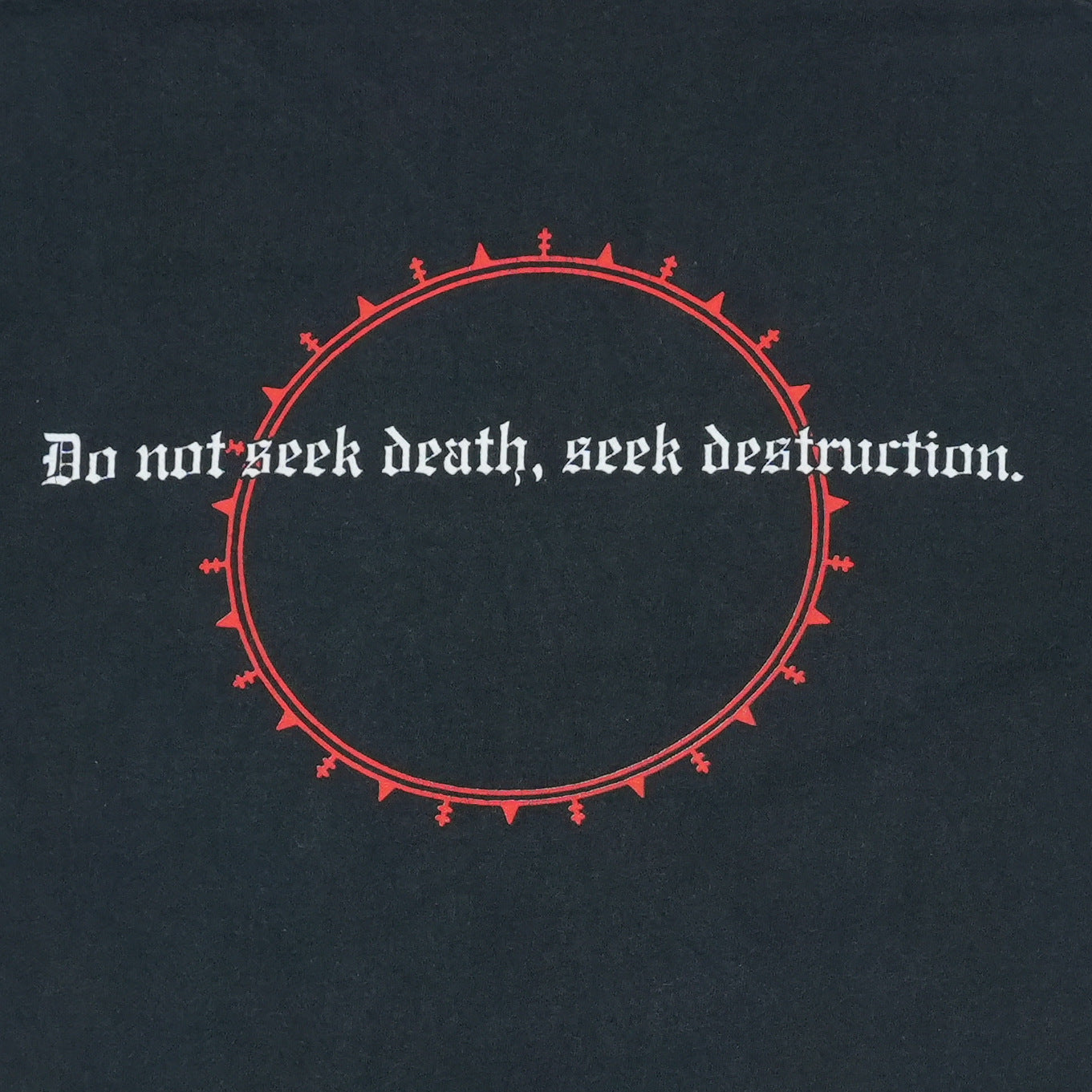 2000s Marilyn Manson Seek Destruction Shirt